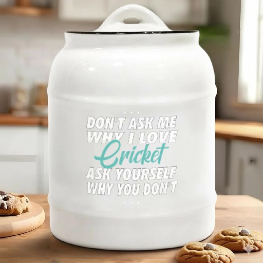 Don't ask me why i love Cricket Ceramic Cookie Jars