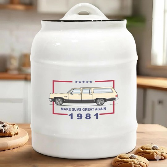 make Santa Fe Tan Ceramic Cookie Jars