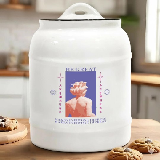 Be Great Ceramic Cookie Jars