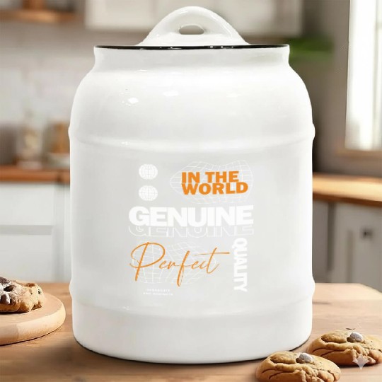 Genuine Streetwear Ceramic Cookie Jars