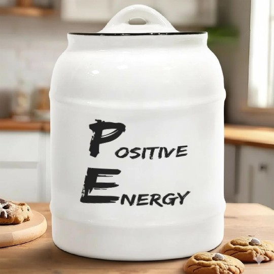 Positive Energy PE teacher Physical Education Ceramic Cookie Jars