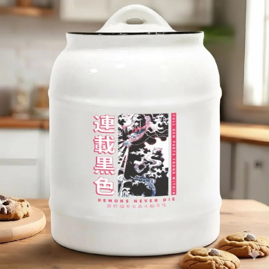 Dragon Streetwear Japan Ceramic Cookie Jars