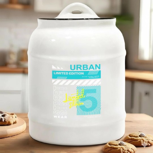 Limited Edition Streetwear Ceramic Cookie Jars