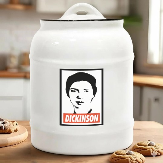 Emily Dickinson Ceramic Cookie Jars