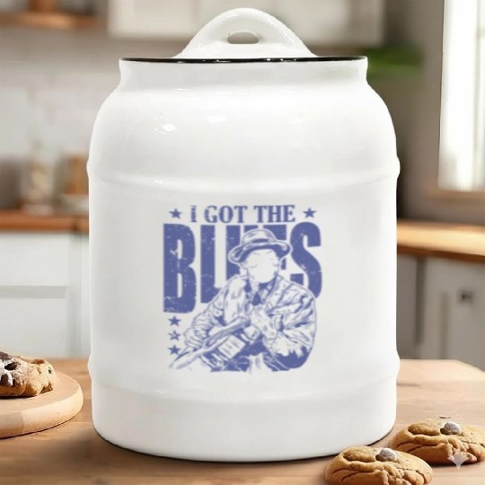 I got the Blues Music Trumpet Ceramic Cookie Jars