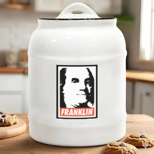 Benjamin Franklin Ceramic Cookie Jars