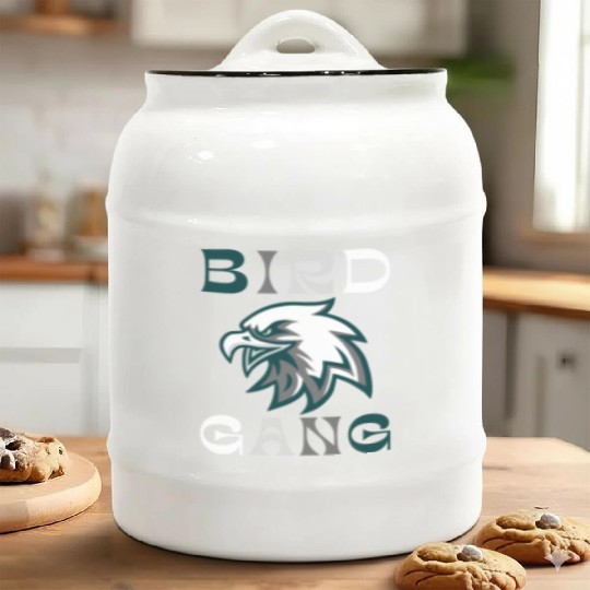 Eagle Bird Gang Funny Philadelphia Ceramic Cookie Jars