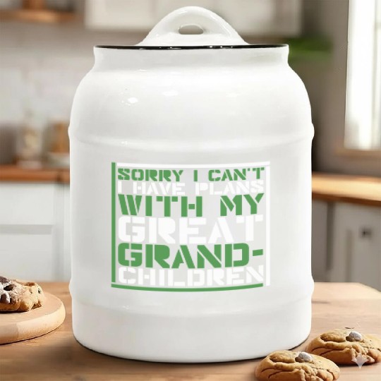 Great Grandparents Grandpa Grandma Ceramic Cookie Jars