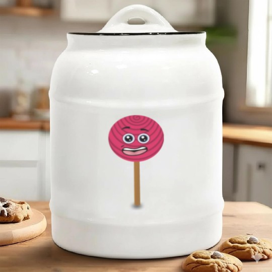 A cool lollipop Ceramic Cookie Jars