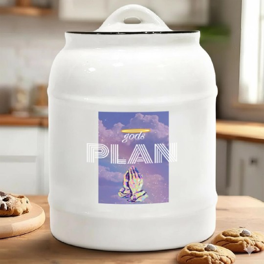 Gods Plan Ceramic Cookie Jars