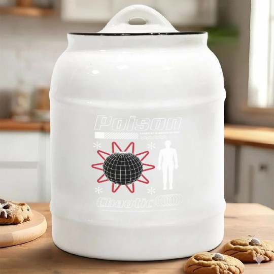Streetwear Poison Ceramic Cookie Jars Ceramic Cookie Jars Ceramic Cookie Jars