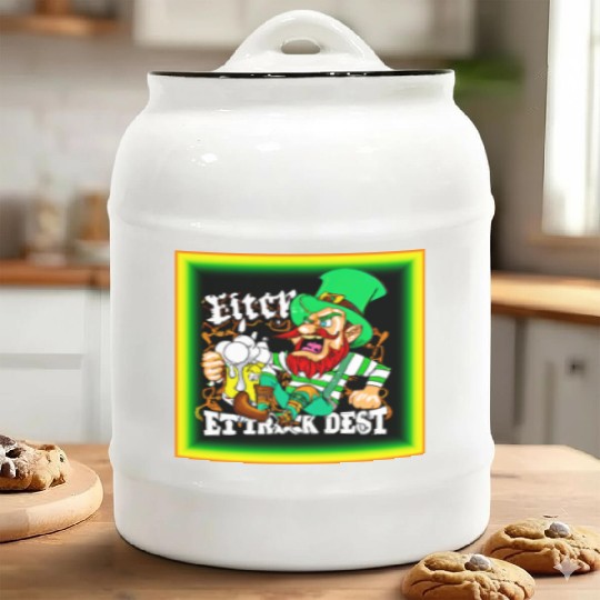 Luck of The Irish St Patricks' Day. Buy Now Ceramic Cookie Jars