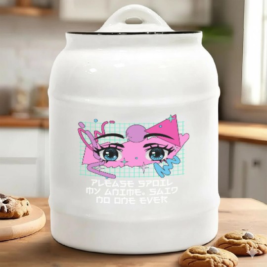 Please Spoil My Anime Japanese Kawaii Japan Cute A Ceramic Cookie Jars