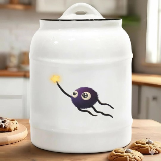 little soot sprite Ceramic Cookie Jars