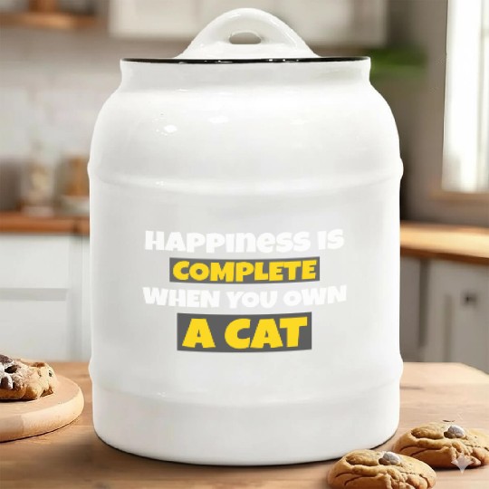 CAT OWNER DESIGN Ceramic Cookie Jars