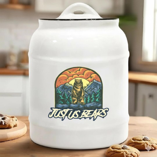 Just Us Bears Ceramic Cookie Jars