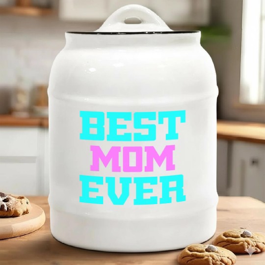 Best Mom Ever Ceramic Cookie Jars