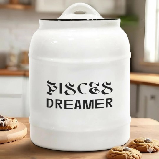 Pisces Dreamer Ceramic Cookie Jars