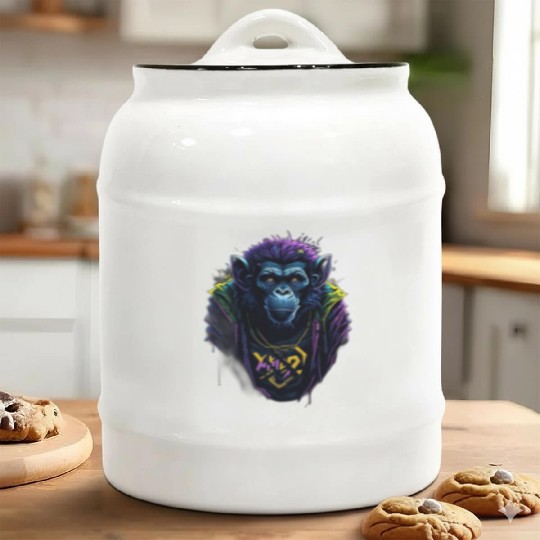 monkey Ceramic Cookie Jars
