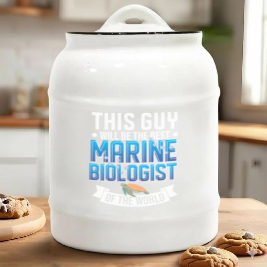 Biology Science Ocean Student Ceramic Cookie Jars