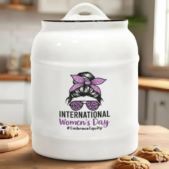 International Women s Day 2023 8 March Messy Embr Ceramic Cookie Jars