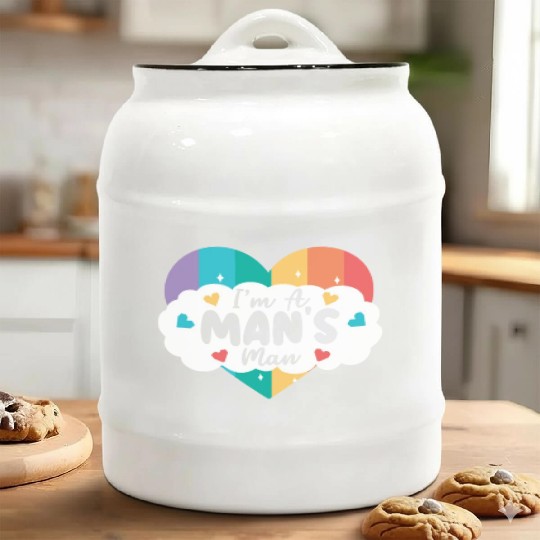 Gay Rights Rainbow Pride Month LGBTQ Gay Pride Ceramic Cookie Jars