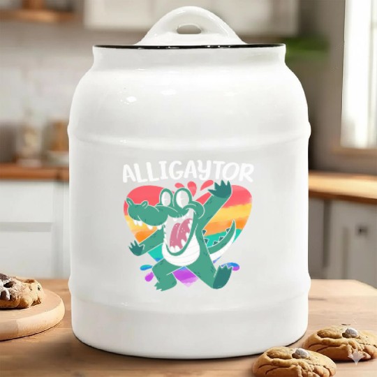 Gay Rights Rainbow Pride Month LGBTQ Gay Pride Ceramic Cookie Jars