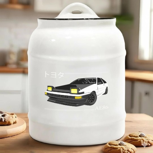 Japanese Tech Aesthetics Eurobeat Intensifies New Ceramic Cookie Jars
