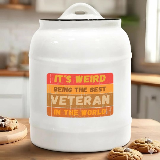 Its Weird Being The Best VETERAN In The World Ceramic Cookie Jars
