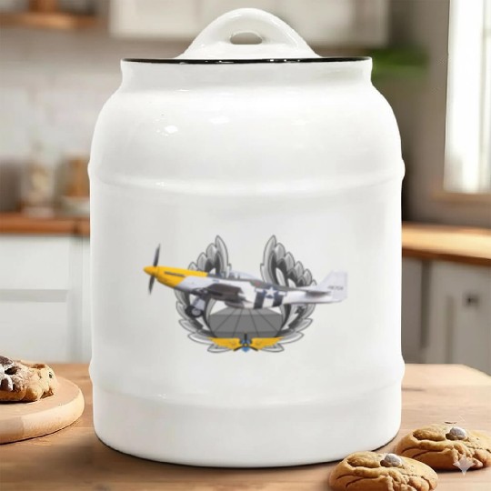 P-51 Ceramic Cookie Jars