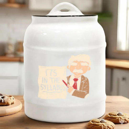 English Teacher Ceramic Cookie Jars