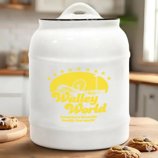 Walley World Tourist Ceramic Cookie Jars