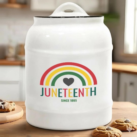 Juneteenth freedom day since 1865t-Ceramic Cookie Jars