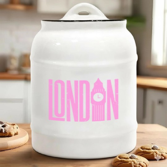 London Ceramic Cookie Jars