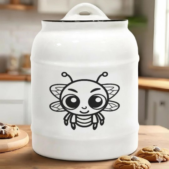 Bug Beetle Insect Ceramic Cookie Jars
