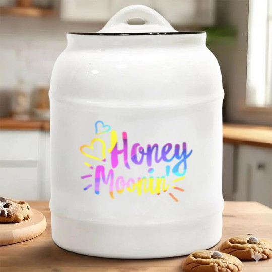 Honeymoonin Ceramic Cookie Jars Newlywed Ceramic Cookie Jars Wifey Hubby