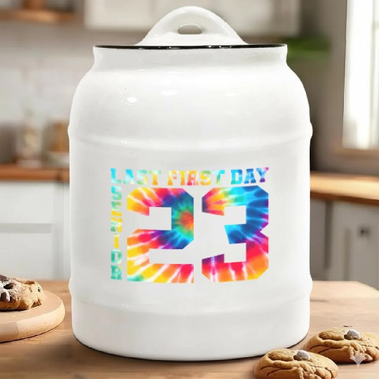 My Last First Day Senior Class Of 2023 Back to Sch Ceramic Cookie Jars