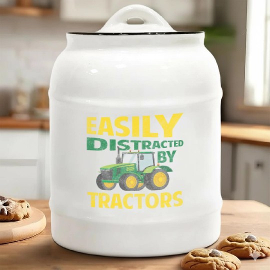 Farmer Field Harvest Ceramic Cookie Jars
