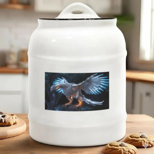 Hawk of Tomorrow Ceramic Cookie Jars