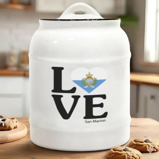 Love San Marino Ceramic Cookie Jars