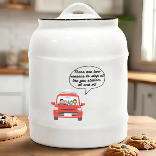 Comedy Potty Ceramic Cookie Jars