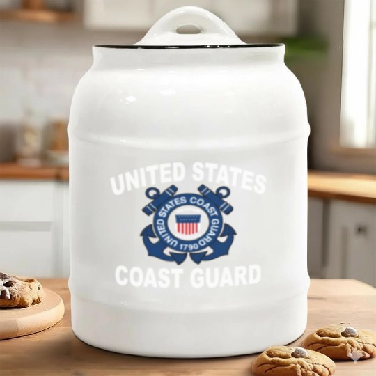 Us Coast Guard Uscg Alumni And Ceramic Cookie Jars