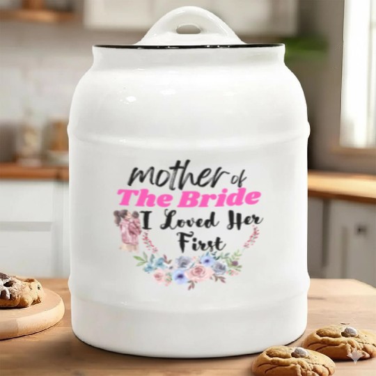 Mother Of The Bride, Loved Her First Ceramic Cookie Jars