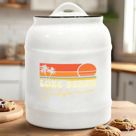 Long Beach California Ceramic Cookie Jars