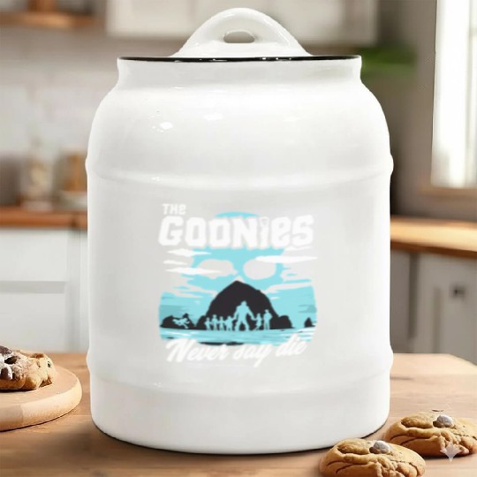 The Goonies Cannon Beach Never Say Die Ceramic Cookie Jars
