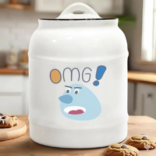 omg Ceramic Cookie Jars