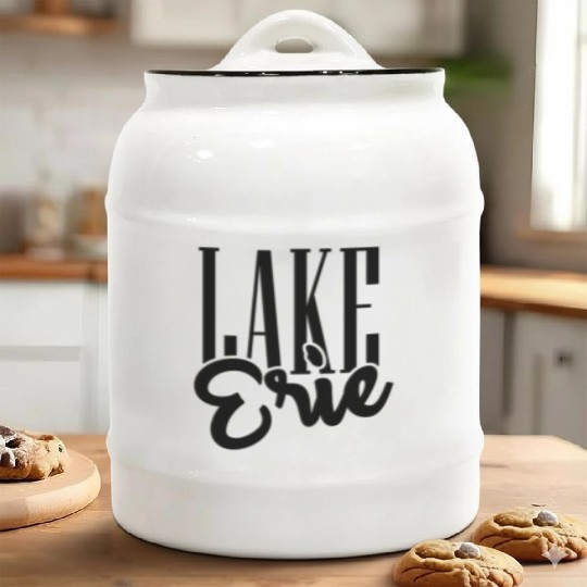 Lake Erie Boating Family Reunion Ceramic Cookie Jars