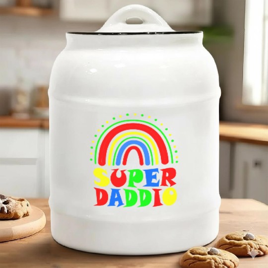 Super Daddio Ceramic Cookie Jars