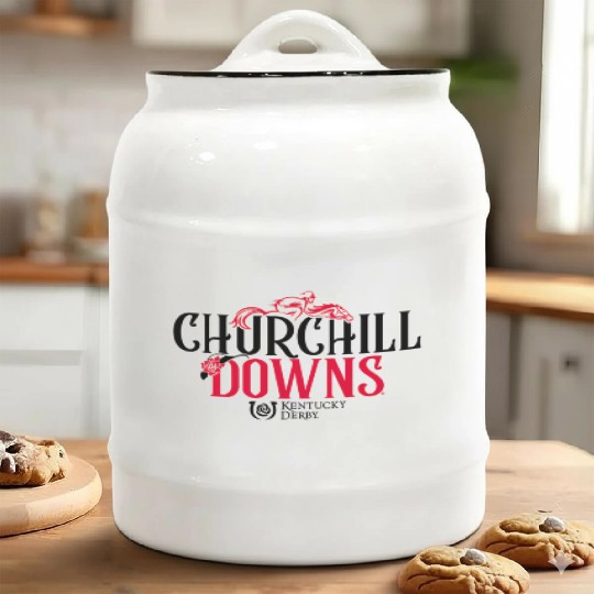 Officially Licensed Kentucky Derby Churchill Ceramic Cookie Jars
