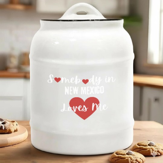 Somebody in New Mexico Loves Me Ceramic Cookie Jars